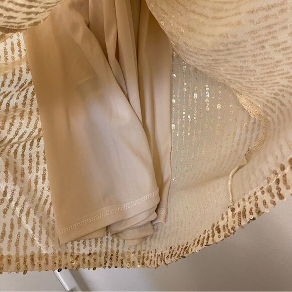 Forever 21 Plus Size all Sequin slip Dress spaghetti strap NYE 0X US 12 - Picture 7 of 12